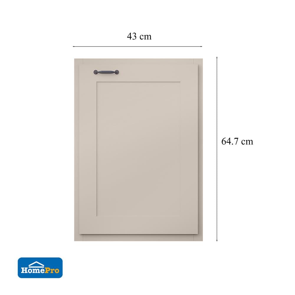 บานซิงค์เดี่ยว CABIN FERRARA 43x64.70 ซม.สี BEIGE CORAL