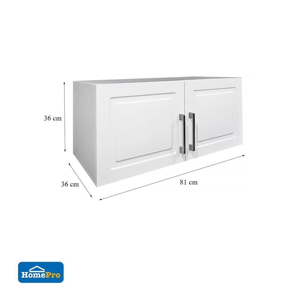 ตู้คู่ CABIN FURANO 80x35 ซม. สีขาว