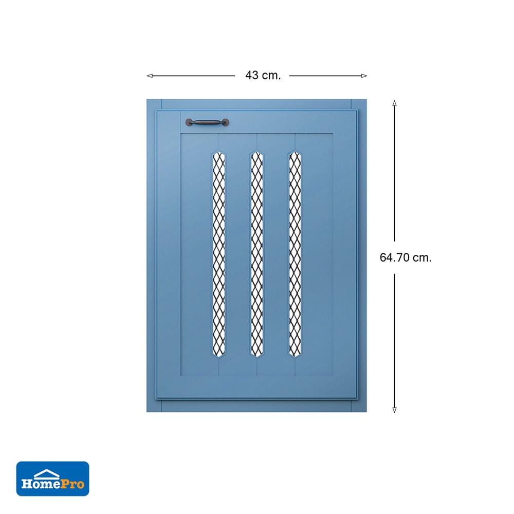บานซิงค์เดี่ยว CABIN FERRARA 43x64.70 ซม.สี BLUE OCEAN