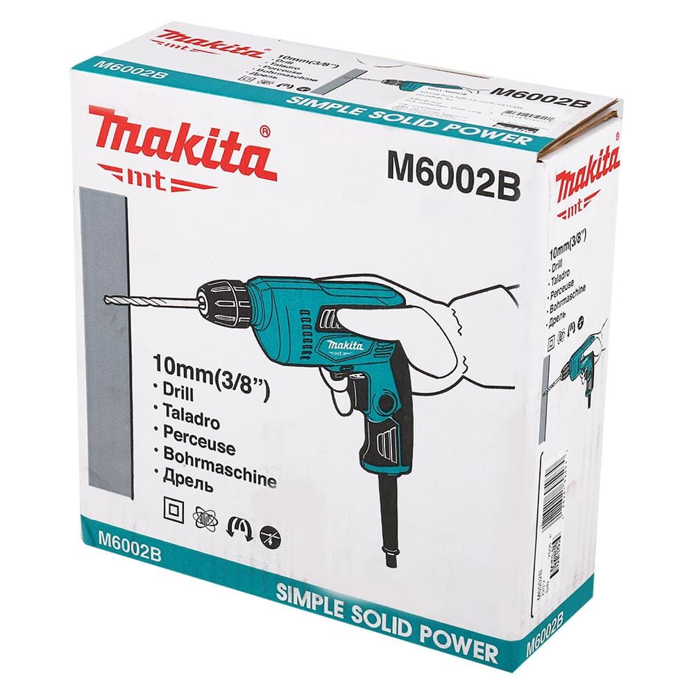สว่านไฟฟ้า MAKITA MT-M6002B 3/8 นิ้ว 450 วัตต์