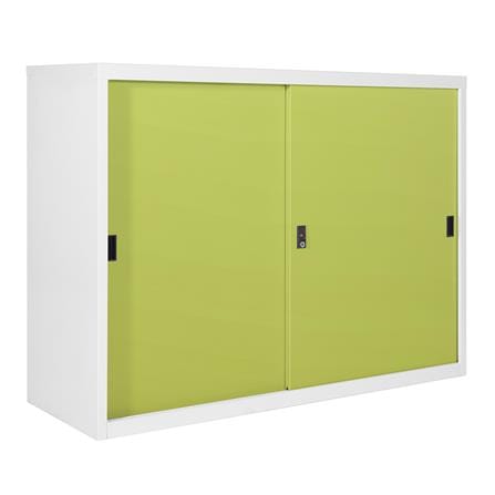 ตู้บานเลื่อนทึบ KIOSK KOD-4 4 ฟุต สีเขียว_0