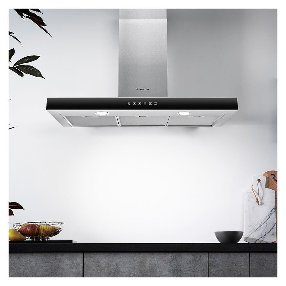 เครื่องดูดควันกระโจม ARISTON AHBS9.7FLTIX 90 ซม.