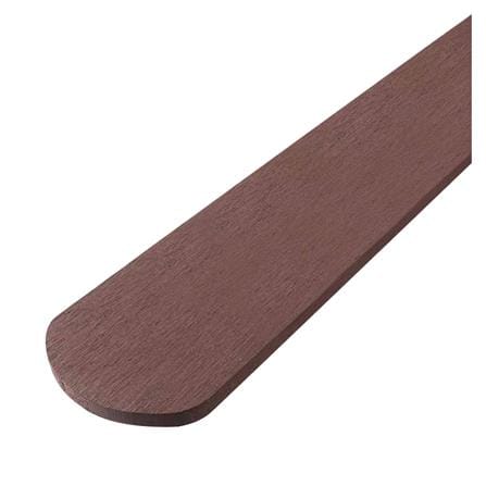 ไม้รั้ว หัวมน INOVAR 10X100X1.2 ซม. สีน้ำตาลช็อคโกแลค