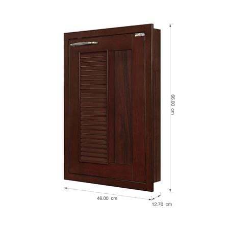 บานซิงค์เดี่ยวเกล็ดผสม KITZCHO ZOUL 46x66 ซม. สีสัก_5