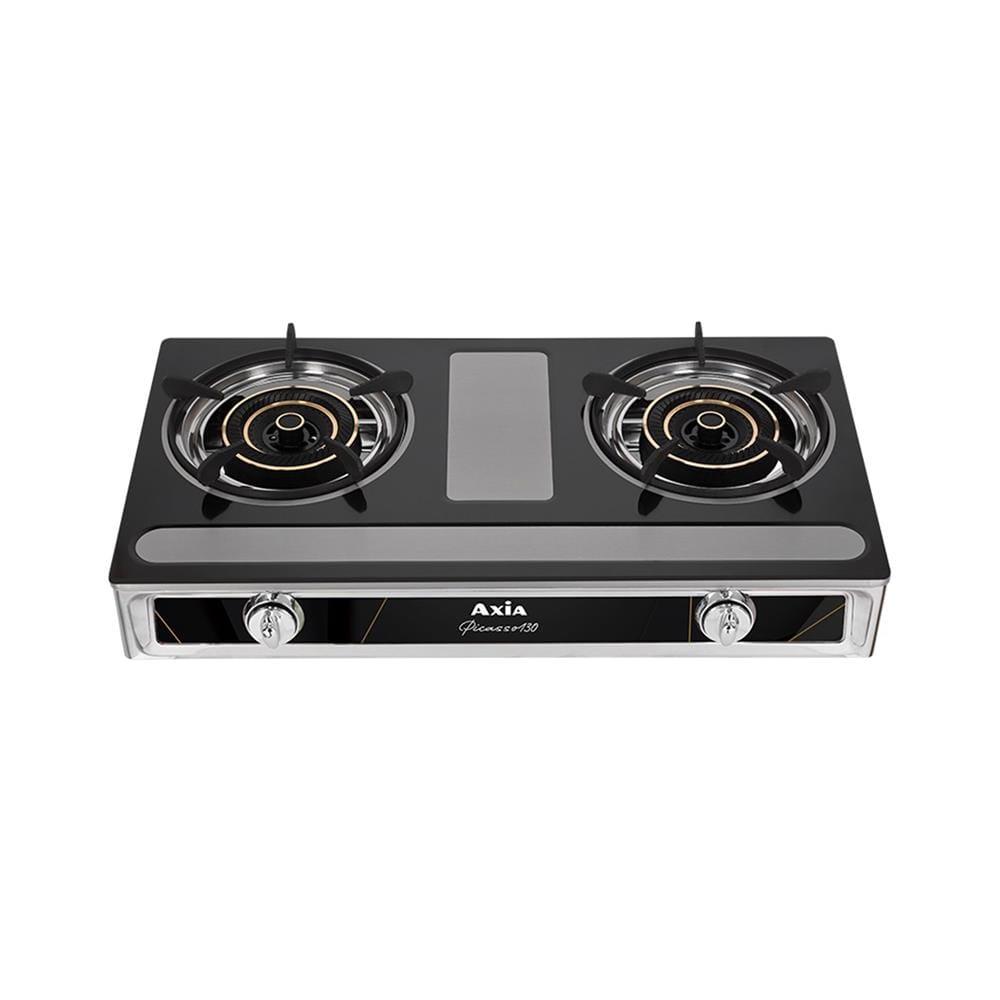 เตาแก๊สตั้งโต๊ะ 2 หัวแก๊ส AXIA PICASSO-130