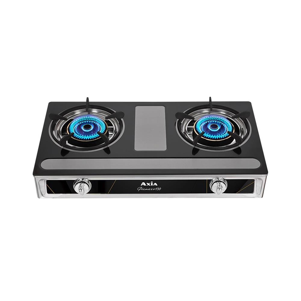 เตาแก๊สตั้งโต๊ะ 2 หัวแก๊ส AXIA PICASSO-130