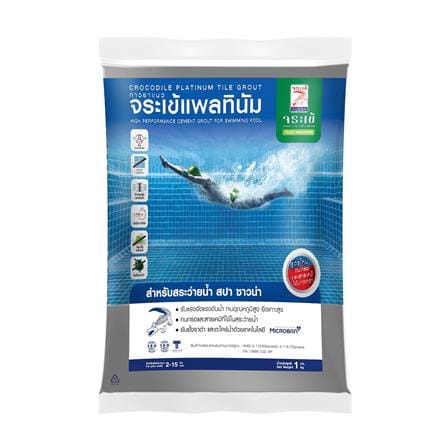 กาวยาแนว จระเข้ แพลทินัม 1 กก. สีเทาแกรนิต_0