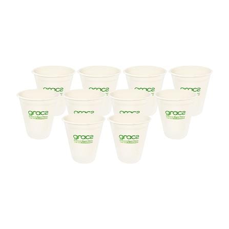 แก้วน้ำชานอ้อย 260ml GRACZ CLASSIC แพ็ค 10 ใบ_0