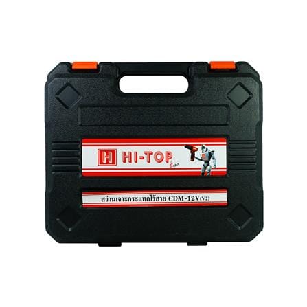 สว่านกระแทกไร้สาย (พร้อมแบตเตอรี่และแท่นชาร์จ) HI-TOP CDM 12 โวลต์_5