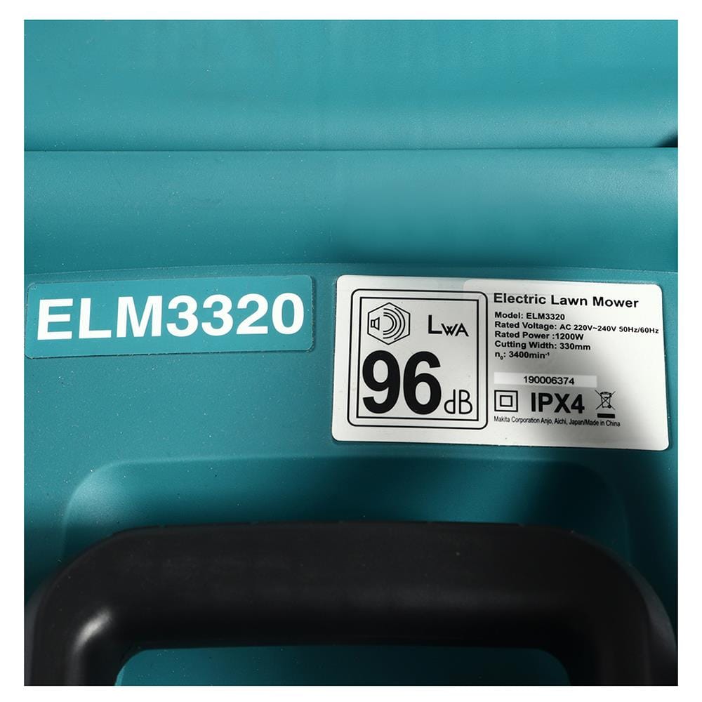 รถตัดหญ้าไฟฟ้า MAKITA M011-ELM3320 1200 วัตต์