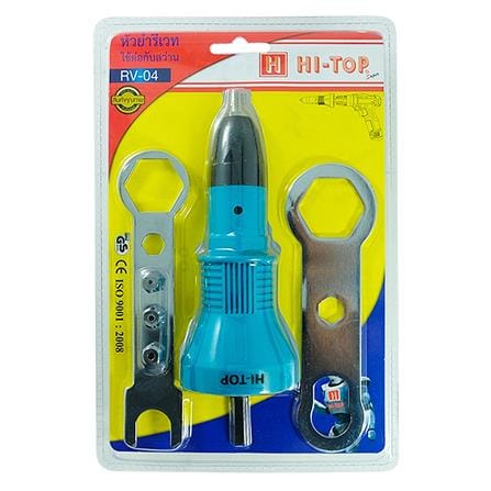 หัวย้ำรีเวทใช้กับสว่าน HI-TOP RV-04_0