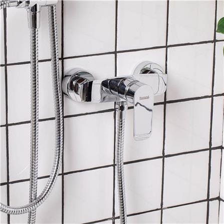 ก๊อกผสมยืนอาบ RASLAND RA DB-90405 สีโครม_1