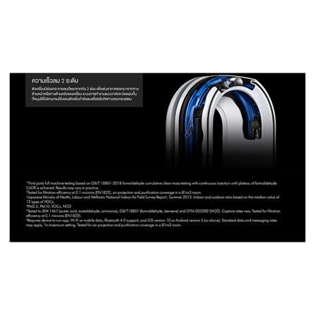 เครื่องฟอกอากาศ 27 ตร.ม. DYSON TP06 สีขาว/ทอง_12