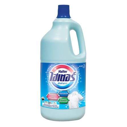 น้ำยาซักผ้าขาว HAITER ฟ้า 2,500ml_0
