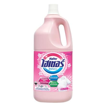 น้ำยาซักผ้าขาว HAITER ชมพู 2,500ml