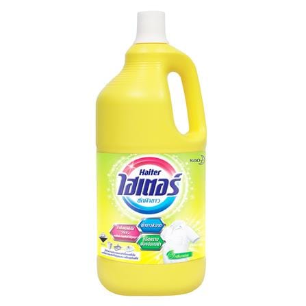 น้ำยาซักผ้าขาว HAITER เหลือง 2,500ml_0