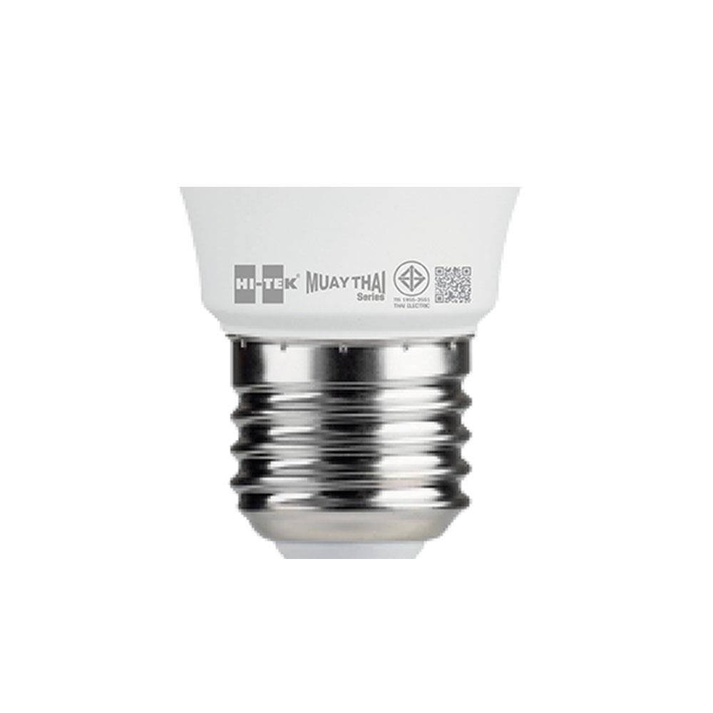 หลอด LED HI-TEK มวยไทย 5 วัตต์ DAYLIGHT E27