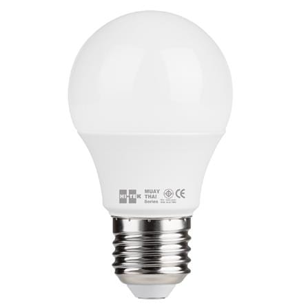 หลอด LED HI-TEK มวยไทย 5 วัตต์ DAYLIGHT E27