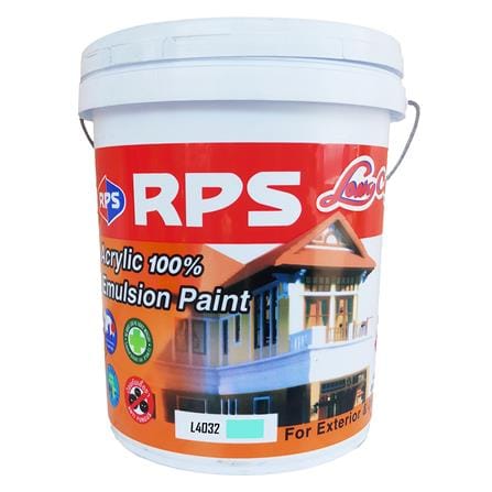 สีน้ำทาภายนอก ชนิดเนียน RPS LONGCOAT L4032 5 แกลลอน_0