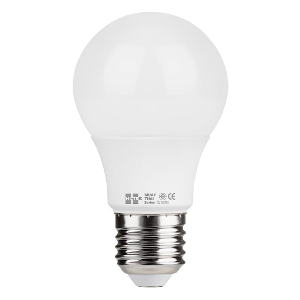 หลอด LED HI-TEK มวยไทย 8 วัตต์ DAYLIGHT E27