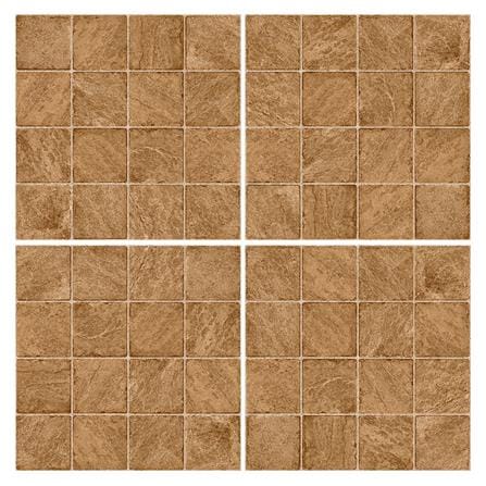 กระเบื้องพื้นพอร์ซเลน  40x40 ซม. CERGRES จากัวร์ น้ำตาล A_2