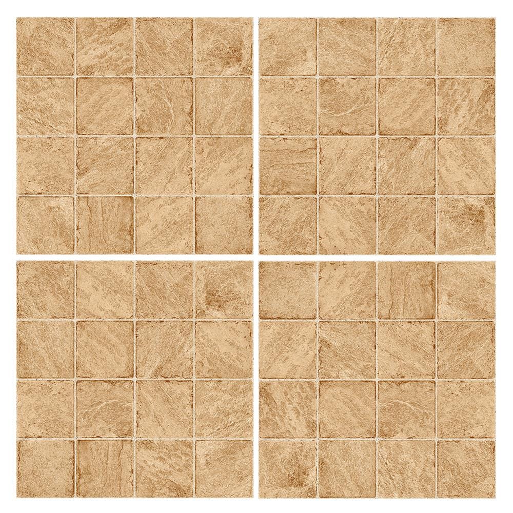 กระเบื้องพื้นพอร์ซเลน  40x40 ซม. CERGRES จากัวร์ เบจ A