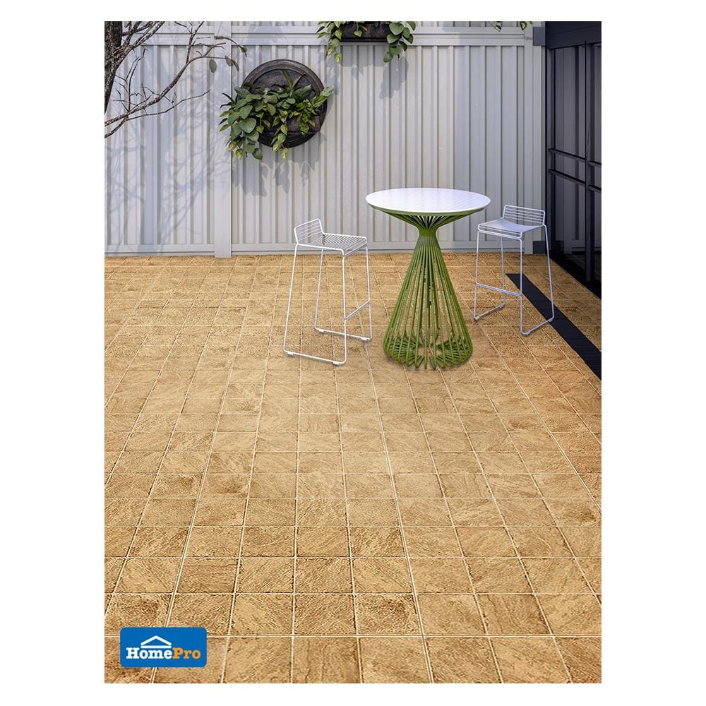 กระเบื้องพื้นพอร์ซเลน  40x40 ซม. CERGRES จากัวร์ เบจ A