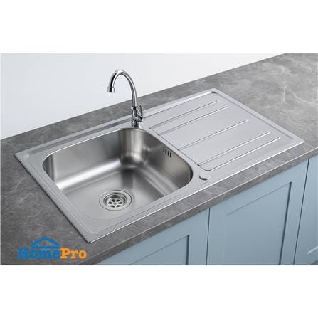 ซิงค์ฝัง 1 หลุม 1 ที่พัก AXIA PP 8050 สเตนเลส_2