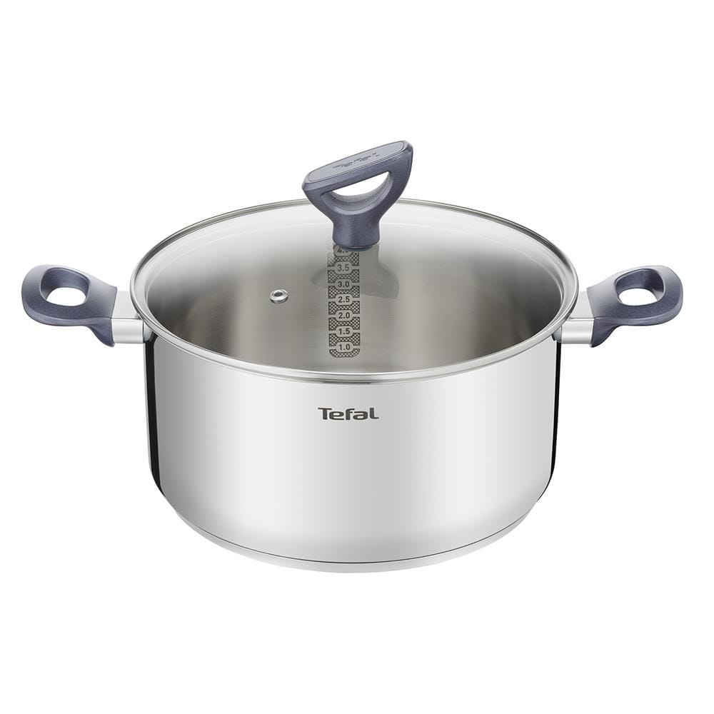 หม้อต้ม+ฝาแก้ว 24 cm TEFAL DAILY COOK