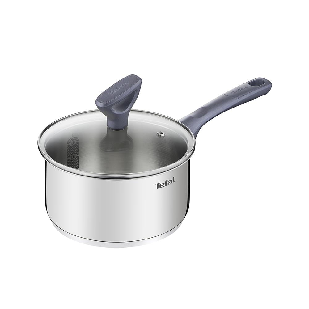 หม้อด้าม+ฝาแก้ว 18 cm TEFAL DAILY COOK