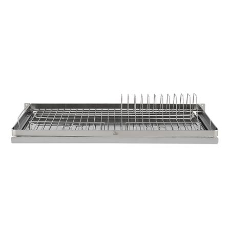 ชั้นคว่ำจาน และแก้วสเตนเลสติดผนัง KECH PANEL 60ซม._1