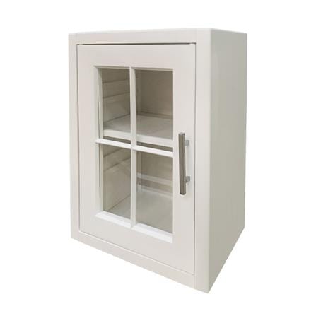 ตู้แขวนเดี่ยวกระจก CABIN PONTE 48x67.5 ซม. สีครีม_0