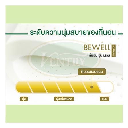 ที่นอนยางพารา 5 ฟุต VENTRY รุ่น BEWELL_4