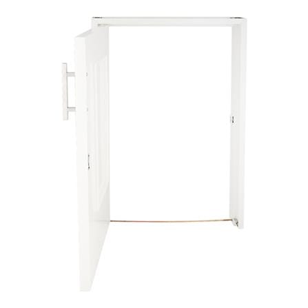 บานถังแก๊ส CABIN EDZO 49.5x75 ซม. สีครีม_2