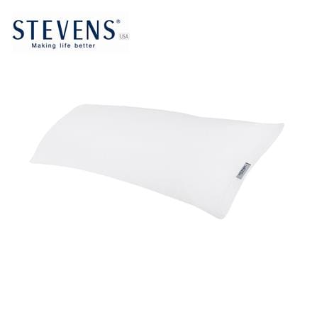 หมอน BODY ใยสังเคราะห์ STEVENS 18x50 นิ้ว สีขาว (พร้อมปลอกหมอน)_0