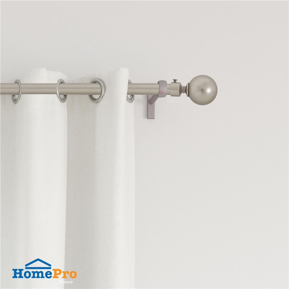 หัว-ท้ายรางผ้าม่าน HOME LIVING STYLE NIC 19 มม. สีเงิน