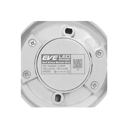 ดาวน์ไลท์ LED EVE LED571730 3 นิ้ว 7 วัตต์ DAYLIGHT สีขาว_3