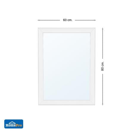 กระจกเงาตกแต่ง MOYA 2207-WH 60x80 ซม._6