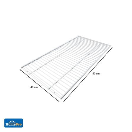 แผ่นชั้นตะแกรง STACKO FLEXI 80x40x2.5 ซม. สีขาว_3