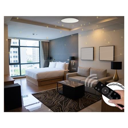 ไฟเพดาน LED HI-TEK HFIL135DCW 16 นิ้ว 35 วัตต์ DAYLIGHT/COOL WHITE/WARM WHITE สีขาว_3