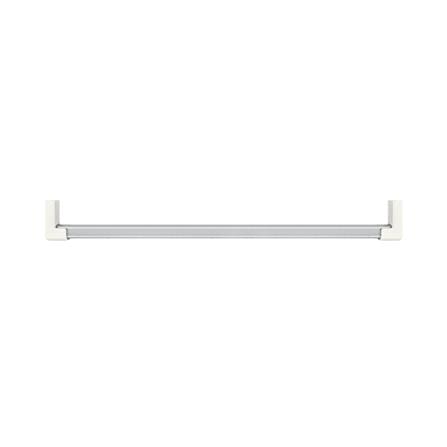 ราวแขวนอะลูมิเนียม STACKO FLEXI 60x2.8x8.2 ซม. สีขาว