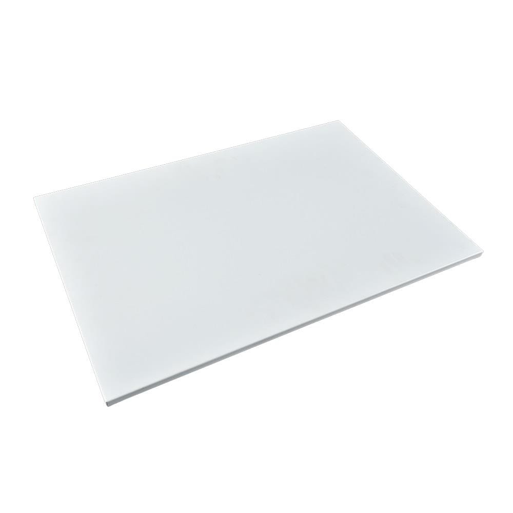 แผ่นชั้นเหล็กเรียบ STACKO FLEXI 60x40x2.5 ซม. สีขาว