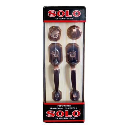 มือจับประตูใหญ่ SOLO 8211 สีทองแดงรมดำ_5