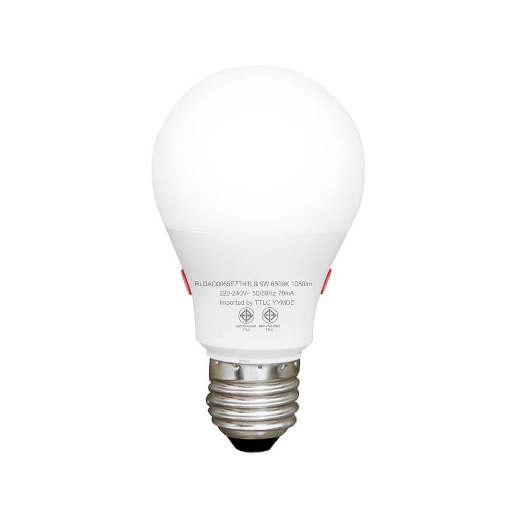 หลอด LED TOSHIBA SUNLIGHT SENSOR 9 วัตต์ DAYLIGHT E27