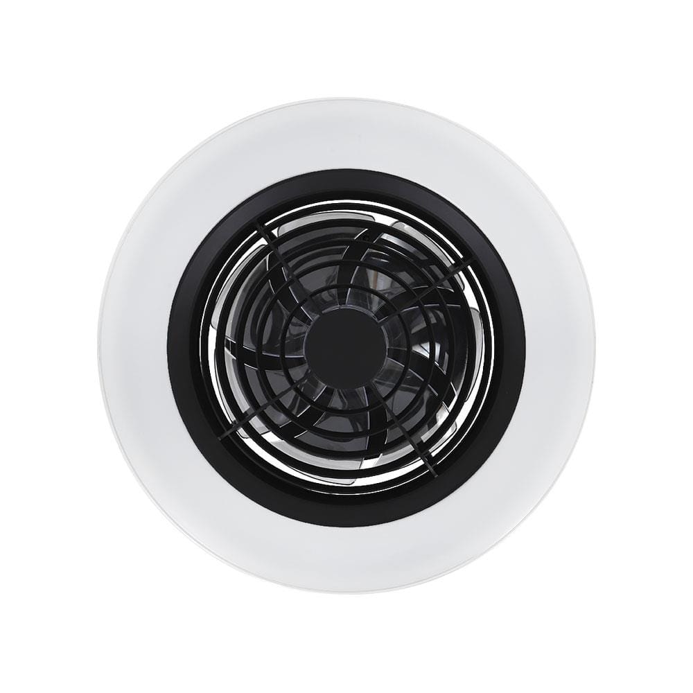 พัดลมไฟเพดาน LED CARINI TRY-NOVA105BK 60 วัตต์ COOLWHITE/DAYLIGHT/WARMWHITE สีดำ 25 นิ้ว