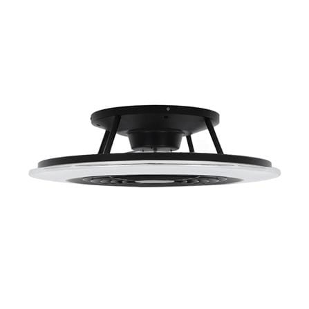 พัดลมไฟเพดาน LED CARINI TRY-NOVA105BK 60 วัตต์ COOLWHITE/DAYLIGHT/WARMWHITE สีดำ 25 นิ้ว_1