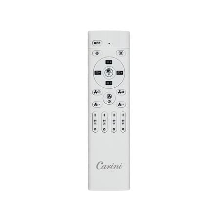 พัดลมไฟเพดาน LED CARINI TRY-NOVA105BK 60 วัตต์ COOLWHITE/DAYLIGHT/WARMWHITE สีดำ 25 นิ้ว_5