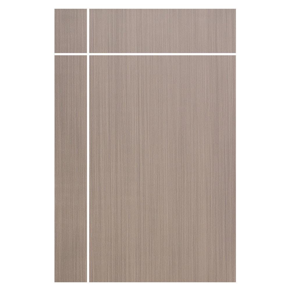 ประตูภายใน UPVC ECO-DOOR UC2-2T 80X200 ซม. สีน้ำตาล ไม่เจาะลูกบิด