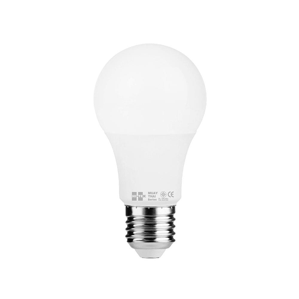 หลอด LED HI-TEK มวยไทย 10 วัตต์ E27 WARMWHITE