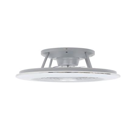 พัดลมไฟเพดาน LED CARINI TRY-NOVA105SV 60 วัตต์ COOLWHITE/DAYLIGHT/WARMWHITE สีเงิน 25 นิ้ว_2